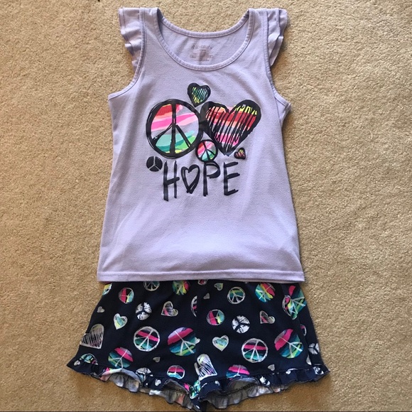 Xhilaration Other - Peace sign pajama set